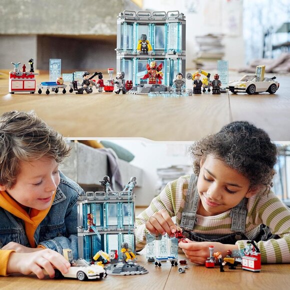 NEW LEGO Marvel Iron Man Armory Toy Building Set Toy 76216 Avengers Set Nick Fur - Picture 12 of 16